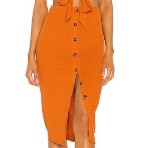 XS Privacy Please August Midi Skirt